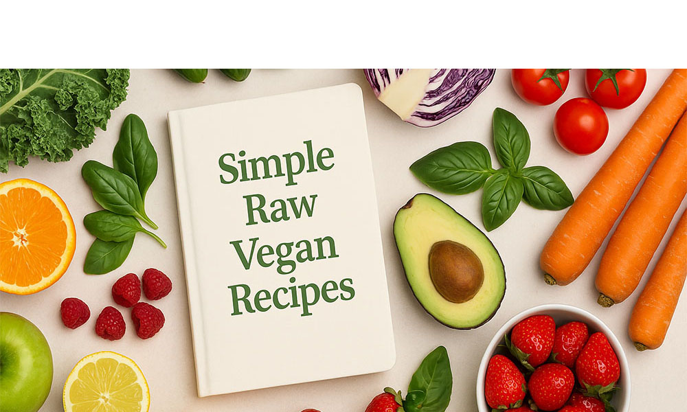 Simple Raw Vegan Recipes cover image